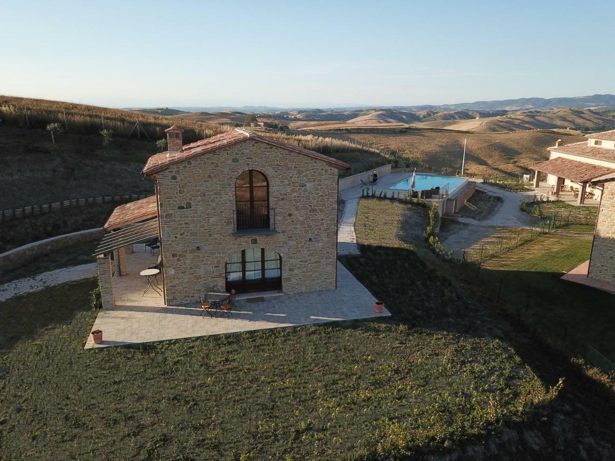 Apartmán I Tre Casali Volterra Exteriér fotografie